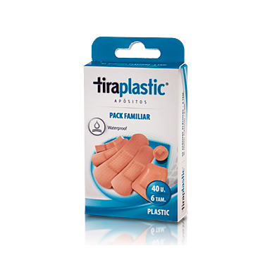 TIRAPLASTIC ECO-NATURAL TRANSP 40U
