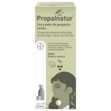 PROPALNATUR TOS Y DOLOR DE GARGANTA 1 BOTELLA 120 ML JARABE SABOR LIMON Y CEREZA