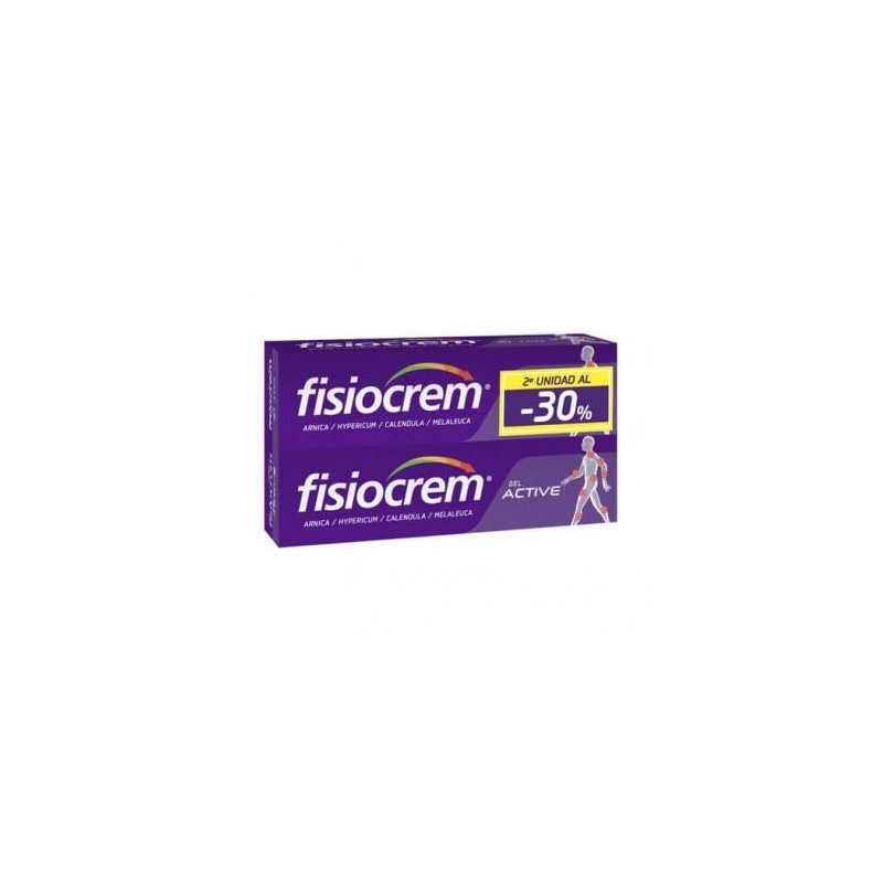 PACK DUPLO FISIOCREM 60ML 2ª UNID 30%