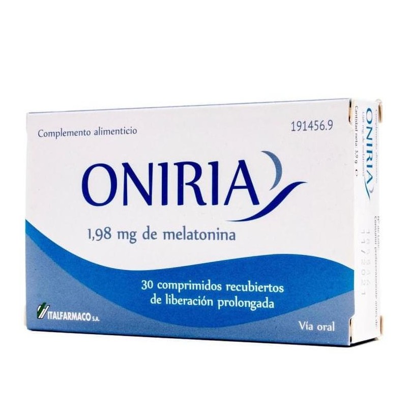 ONIRIA 30 COMPRIMIDOS RECUBIERTOS