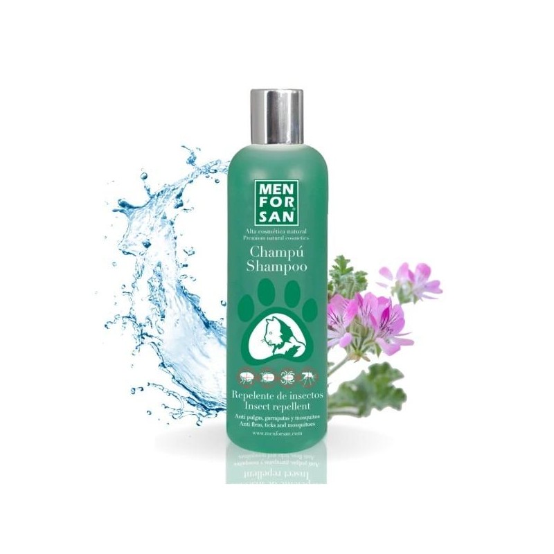 MENFORSAN CHAMPU GATOS INSECTOS