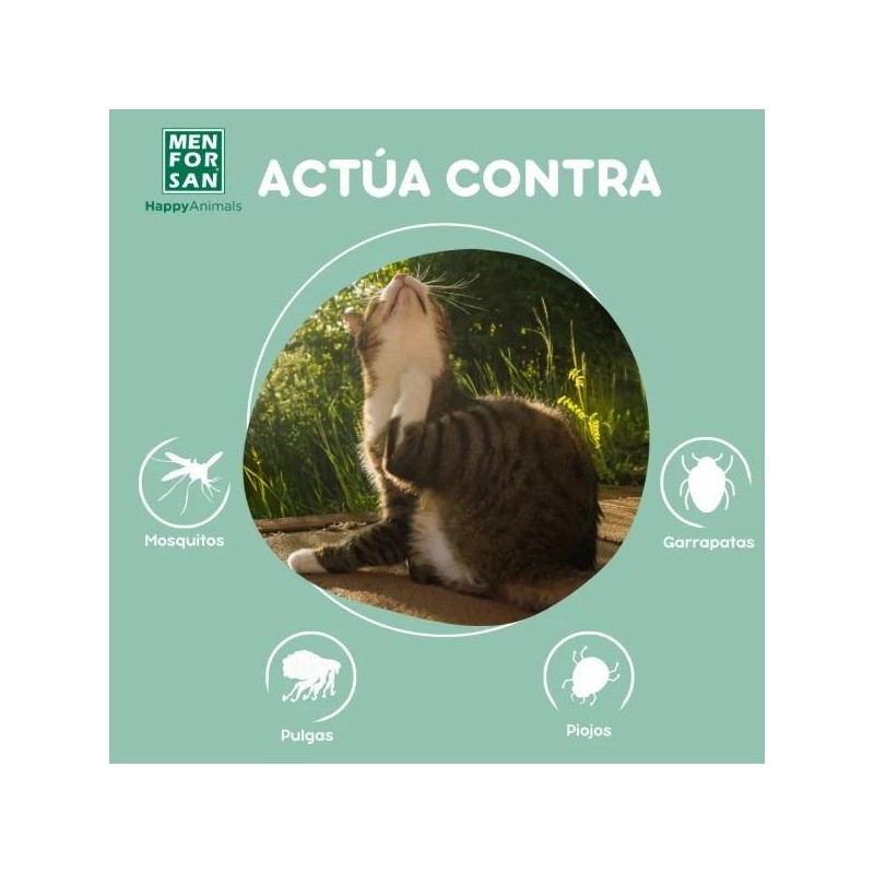 MENFORSAN CHAMPU GATOS INSECTOS