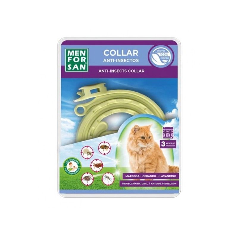 MENFORSAN COLLAR ANTI-INSECTO PARA GATOS