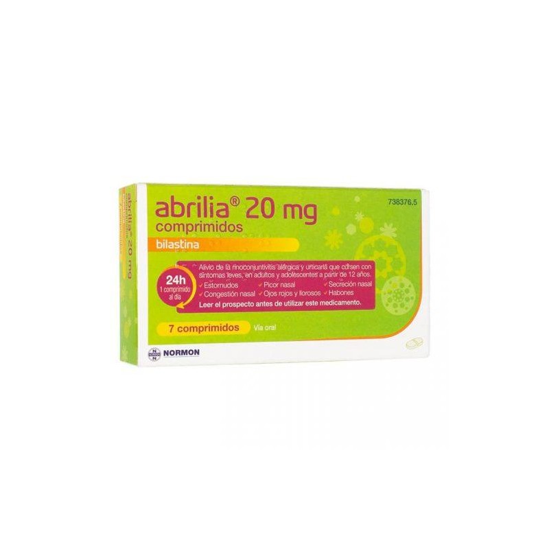 Abrilia EFG 20 mg 7 comp