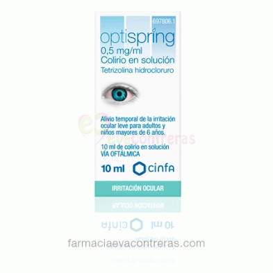 OPTISPRING 0,5 MG/ML COLIRIO EN SOLUCION 1 FRASCO 10 ML
